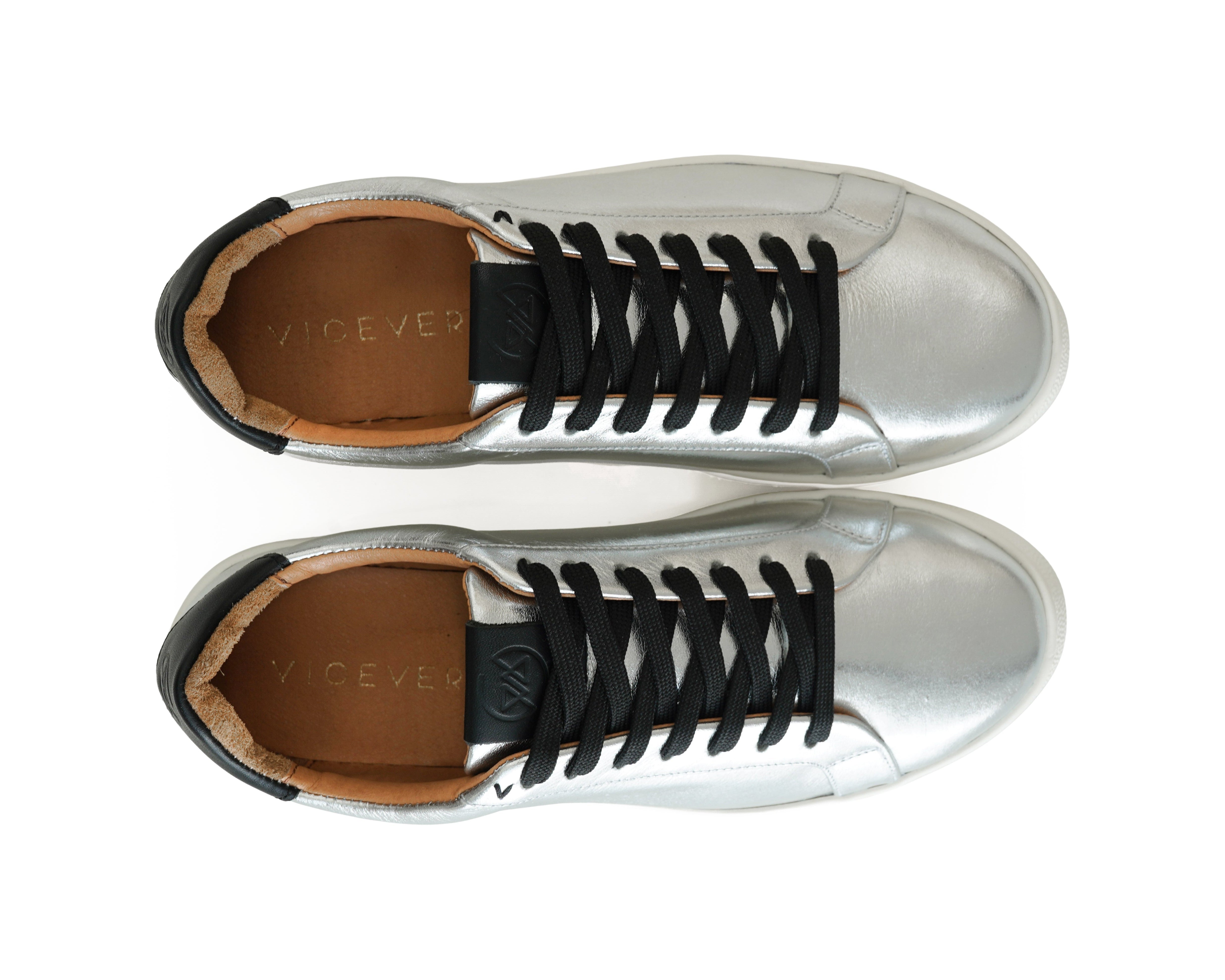 PREVENTA - Viceversa – Tenis Color Plateado Extralight para Mujer