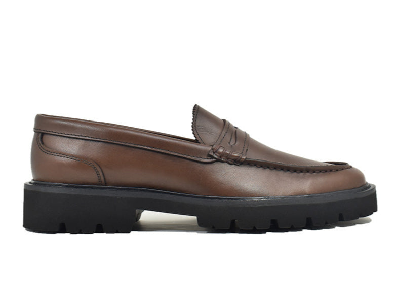 Zapato Casual Zapatos De Cuero Mocasines Mocasines Cafés Para