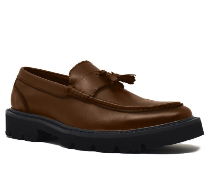 Mocasines Borla Color Café