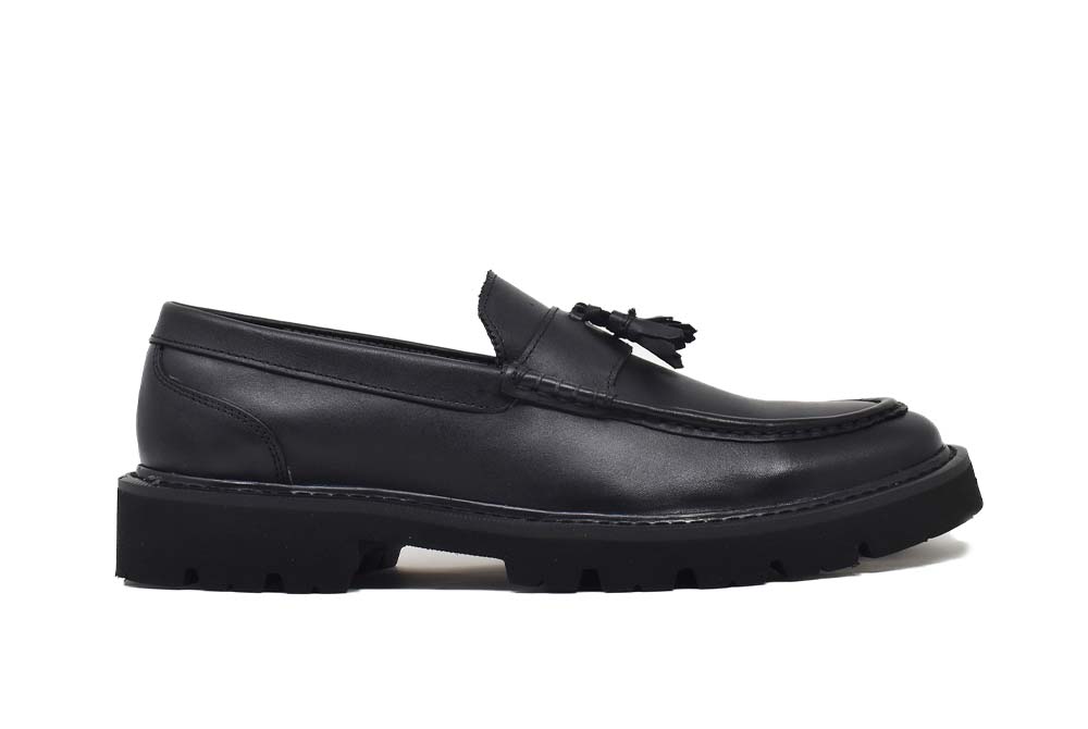 Mocasines Borla Color Negro