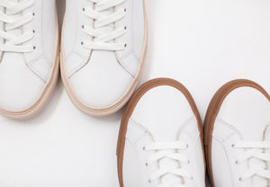 Los tenis de piel para mujer son los tacones de hoy en día