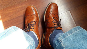 ¿Cuál es la diferencia entre los zapatos brogue y los longwing?