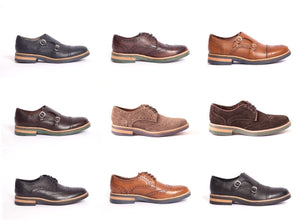 Diferentes tipos de zapatos, diferentes suelas