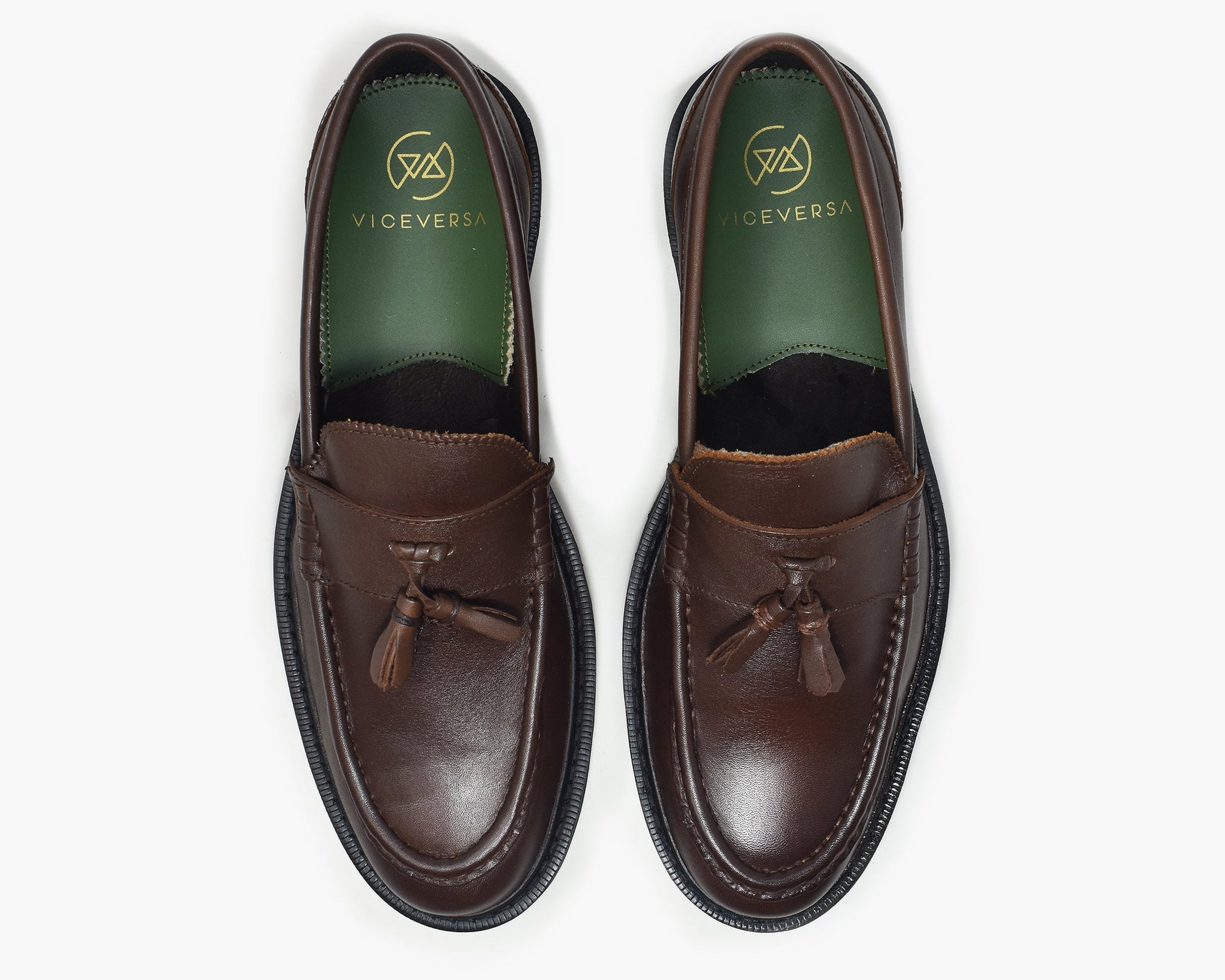 Mocasines Borla Color Café
