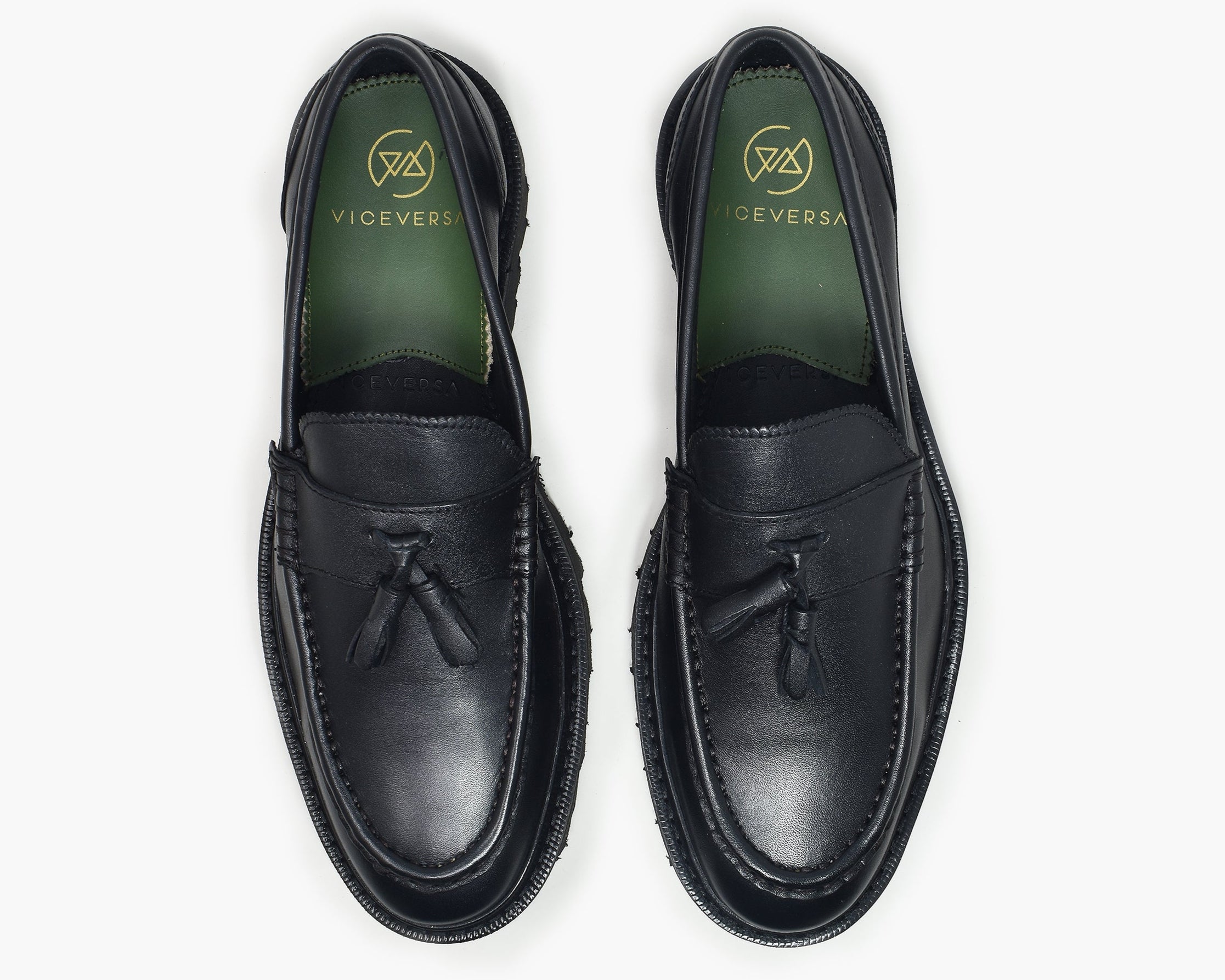 Mocasines Borla Color Negro