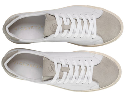 Tenis Color Blanco con Gris - Viceversa