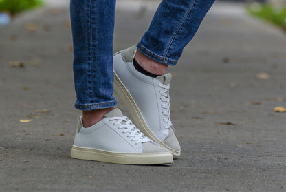 Tenis Color Blanco con Gris - Viceversa