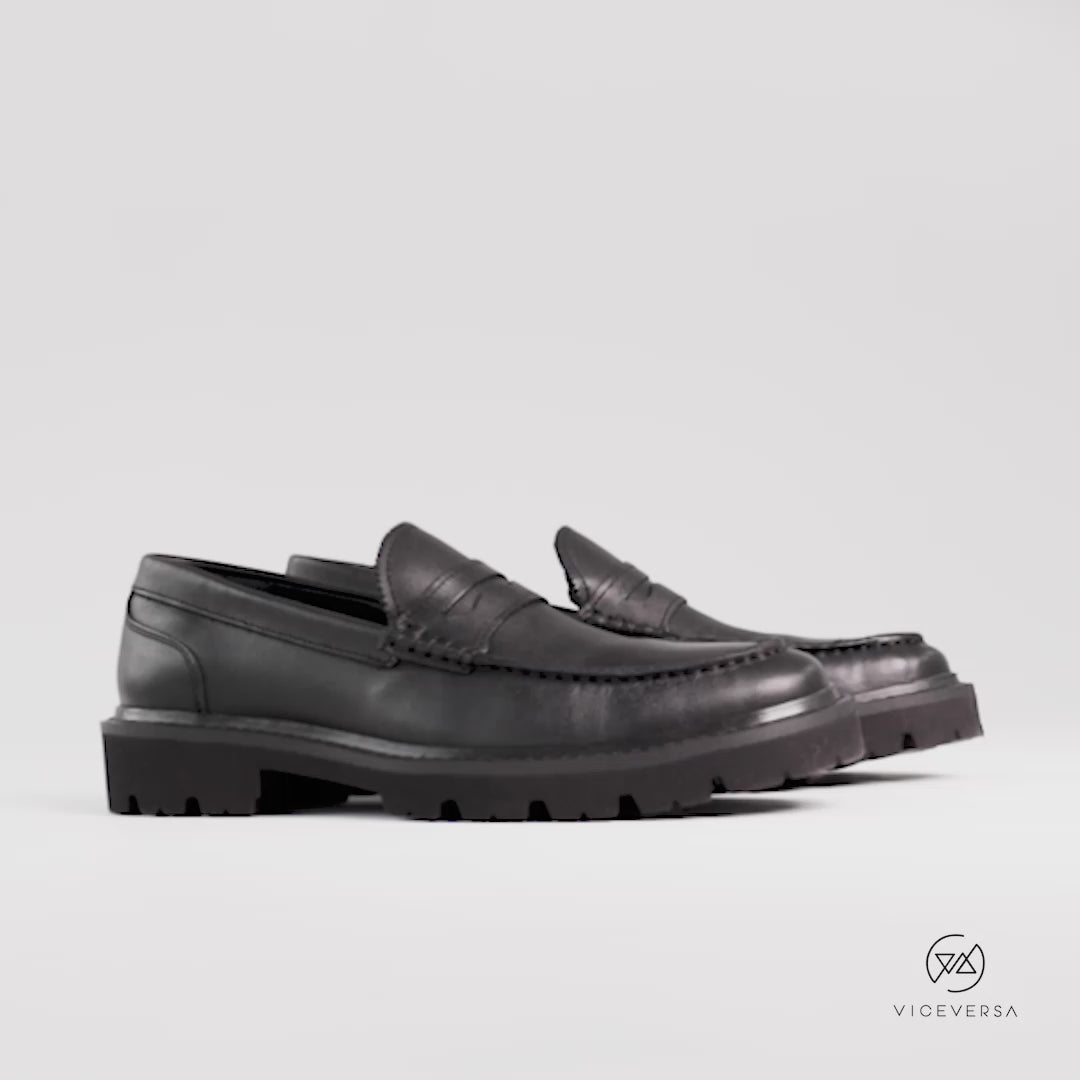 Mocasín Color Negro