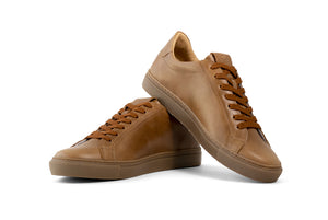 Viceversa – Tenis Color Miel Crazy Horse S23