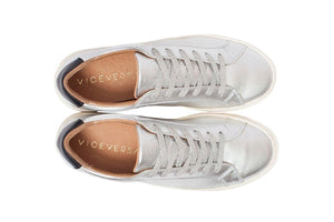 Viceversa – Tenis Color Plateado para Mujer