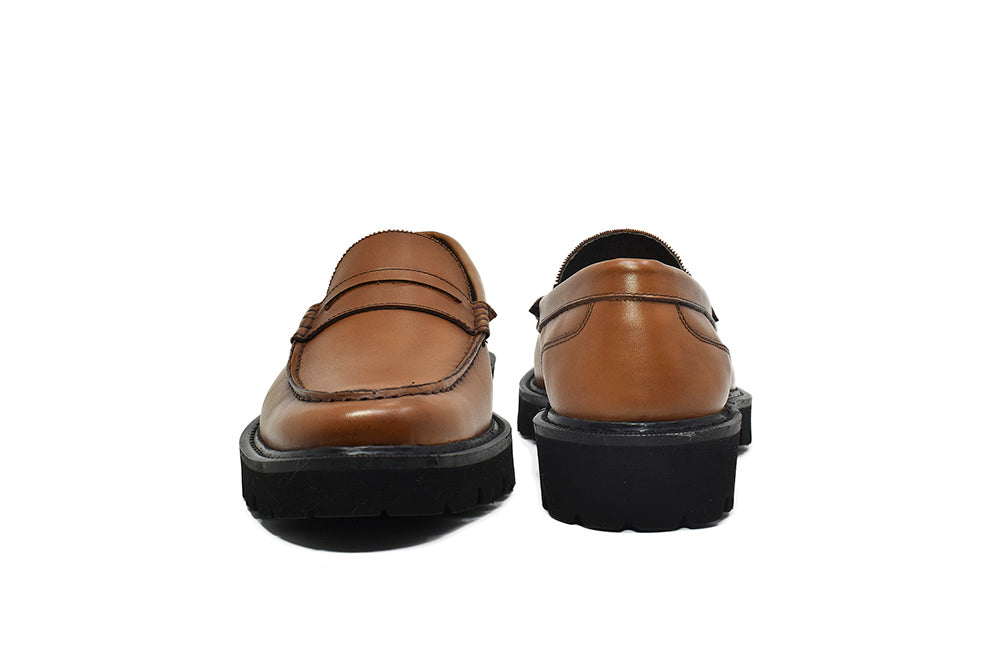 Mocasines sales miel hombre