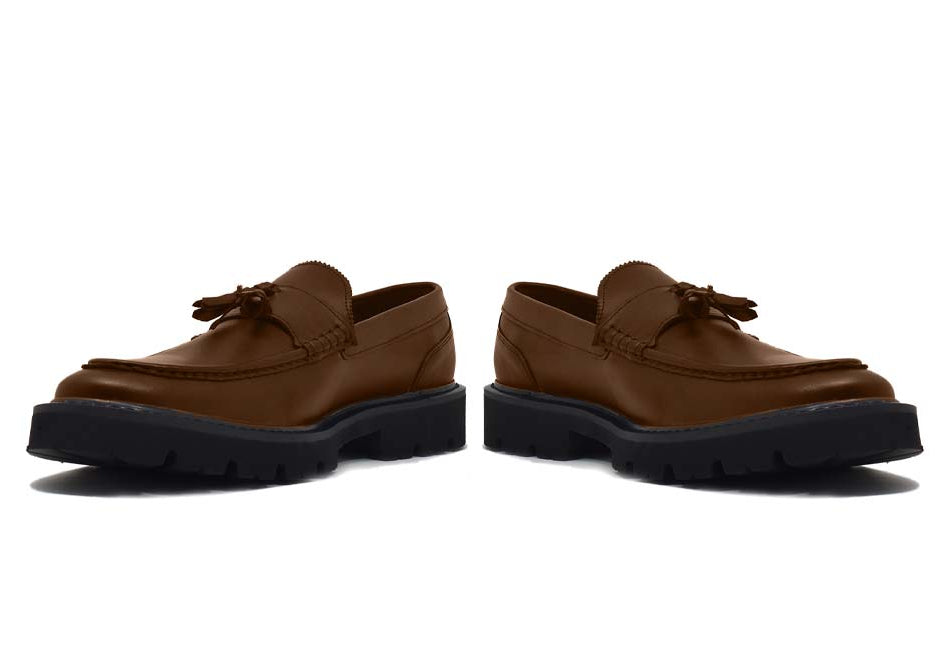 Mocasines Borla Color Café