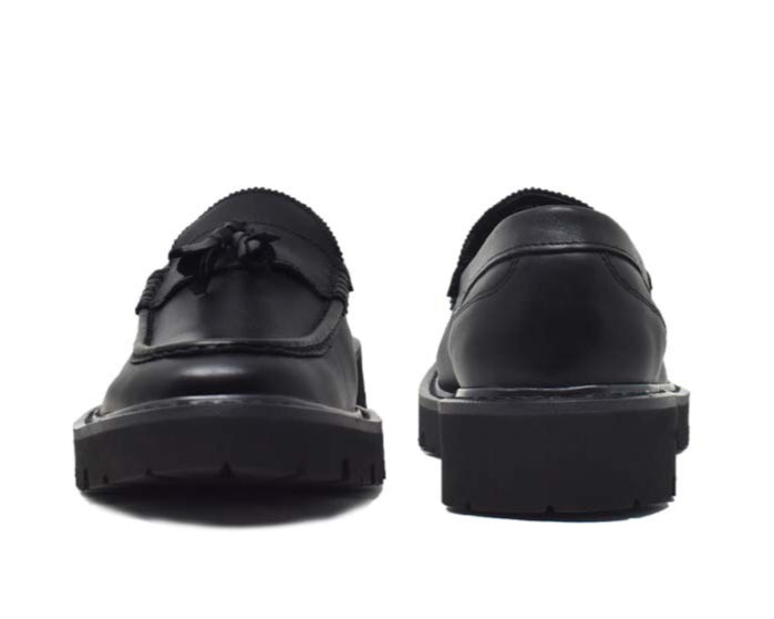 Mocasines Borla Color Negro