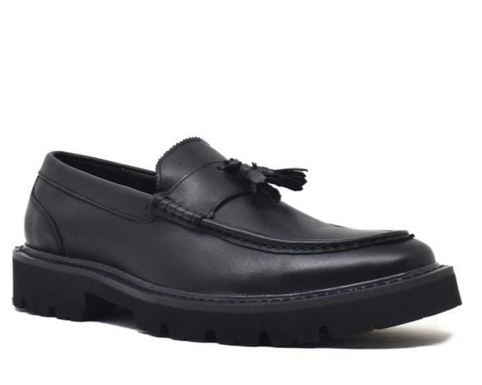 Mocasines Borla Color Negro